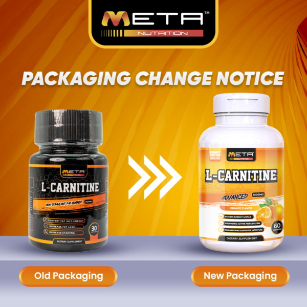 IMG_0521 (1) L-Carnitine 1000mg - ZERO SUGAR 60' Gummies by Meta Nutrition | Metabolism Boost | Fat Burning | Improves Energy Level