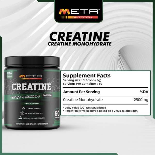 IMG_1815 NEW!🔥 Creatine Powder 5000mg BY META NUTRITION