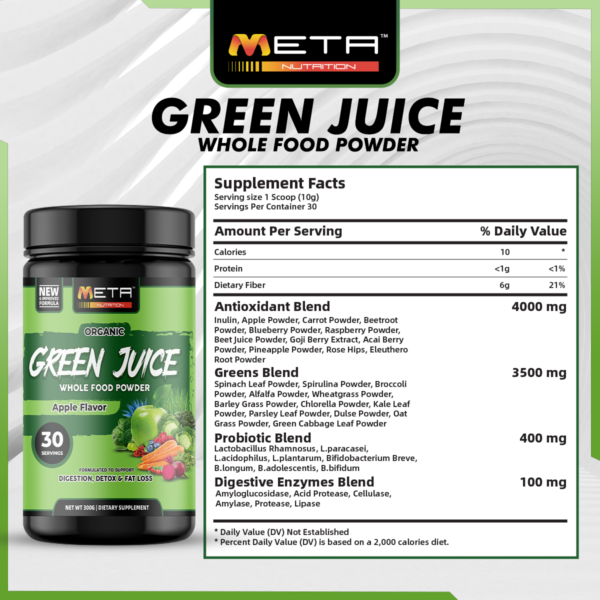 GREEN JUICE BY META NUTRITION