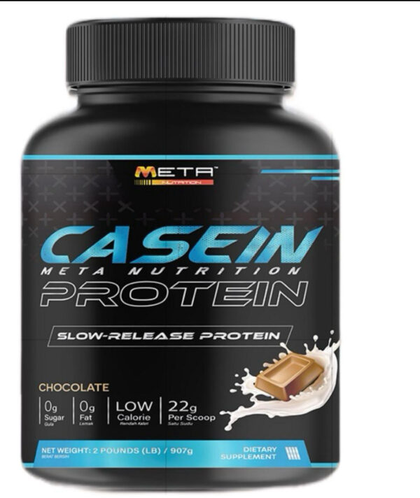 New!🔥 Casein Protein by Meta Nutrition | 22g Protein, Zero sugar, Zero fat