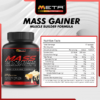 🔥 MASS GAINER 25g, Super Low Fat by Meta Nutrition