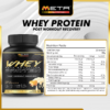 🔥 WHEY PROTEIN 25g, Zero Sugar by Meta Nutrition