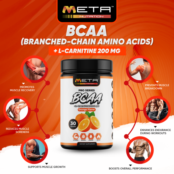 IMG_5973 BCAA + LCARNITINE 200mg Zero Sugar BY META NUTRITION