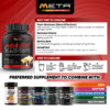 🔥 MASS GAINER 25g, Super Low Fat by Meta Nutrition