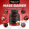🔥 MASS GAINER 25g, Super Low Fat by Meta Nutrition