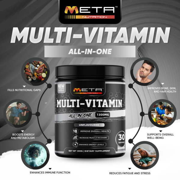 IMG_6004 NEW! π₯ MULTI-VITAMIN 1300mg by Meta Nutrition