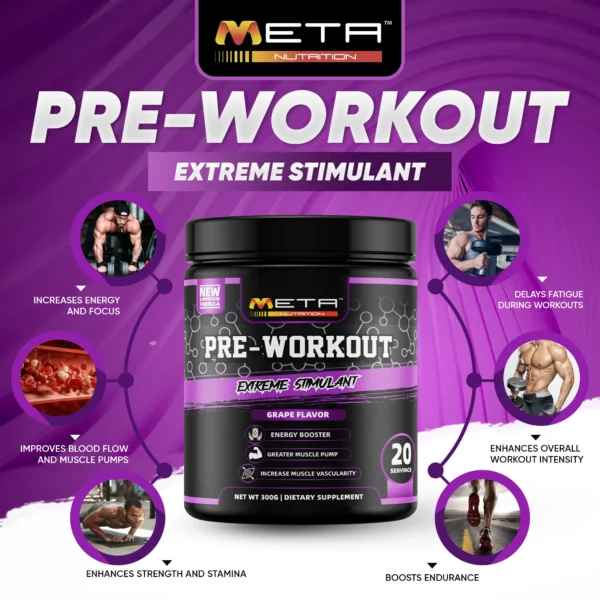 NEW! 🔥 PRE-WORKOUT 10749mg by Meta Nutrition